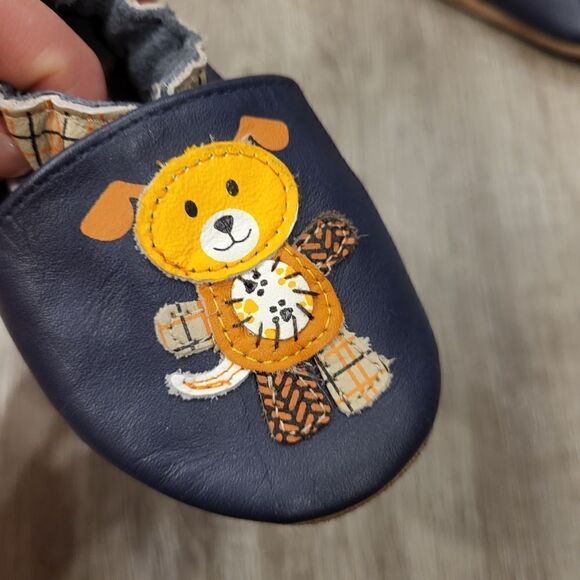 Robeez baby leather slippers - Picture 6 of 7